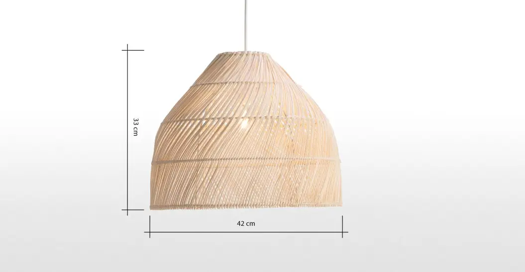 Handwoven Natural Rattan Lamp Shade Covers Indoor Bamboo Chandeliers Home Decor Living Room Asian Pendant Lights Wicker Style