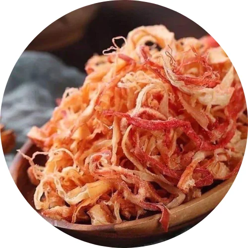Packed Original Shredded Squid Snack Steamed in Coconut Water | Seafood Raw Materials, Chargrilled Dried Shredded Squid Snack