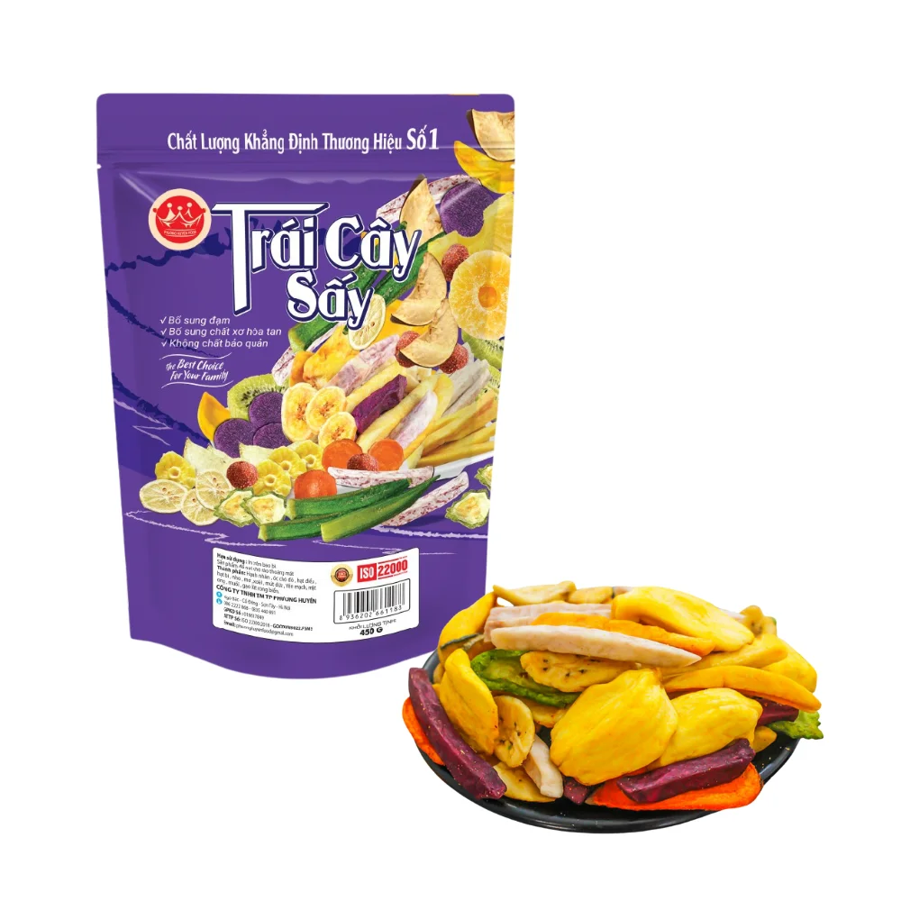 Dry Fruits and Vegetables Mixed Freeze Dried Fruit and Vegetables No Sugar Good For Health Direct from Vietnam Factory