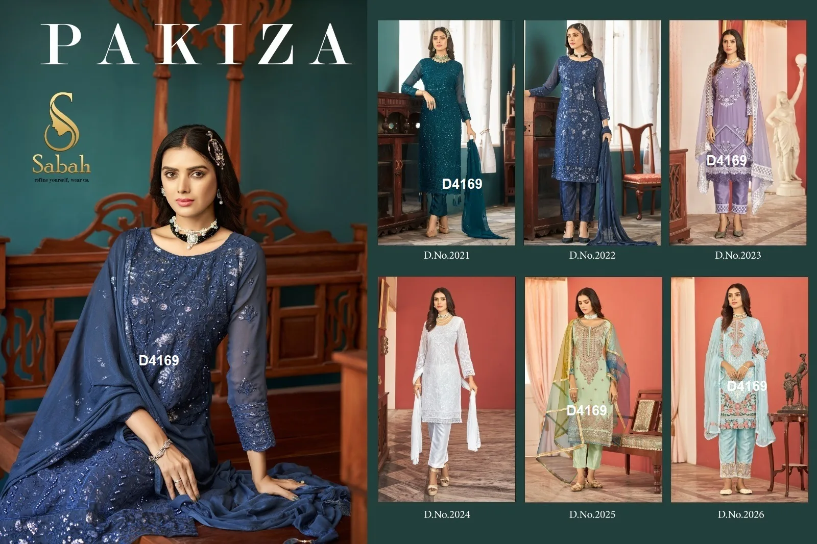 Новый дизайн Пакистанская готовая коллекция Shalwar Kameez Organza модная газонов для женщин Salwar 2023 оптовых заказов