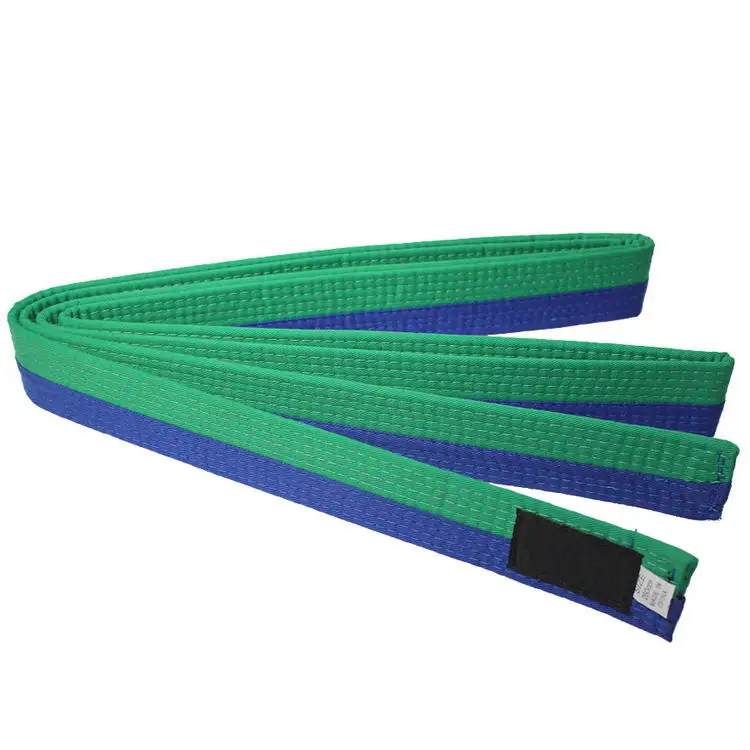 Wholesale Low MOQ Karate Equipment Custom Color Martial Arts Belts Karate/Taekwondo Black Belt