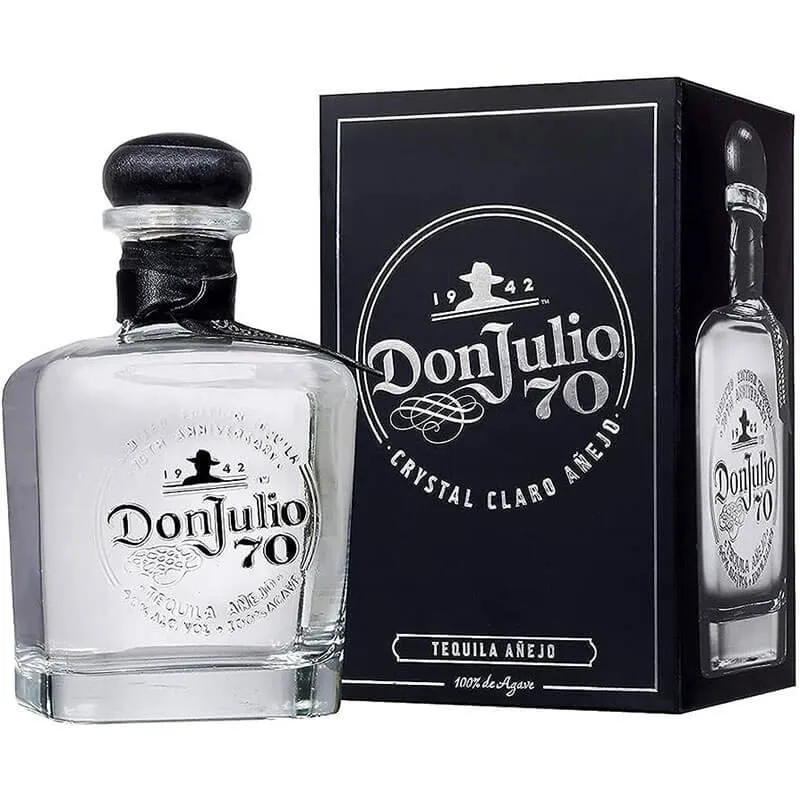 Онлайн-продажа премиум класса Don Julio 70 Anejo Claro 750 мл Текила 70-летия упакованная в бутылки оптом для продажи