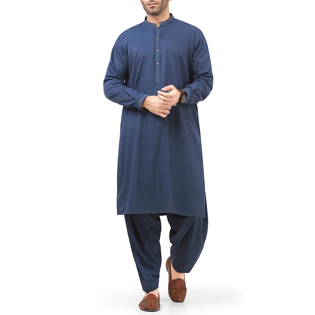 2023 New Arrival High Quality Men Shalwar Kameez Pakistani Indian Dress Shalwar Kameez With All Size Available