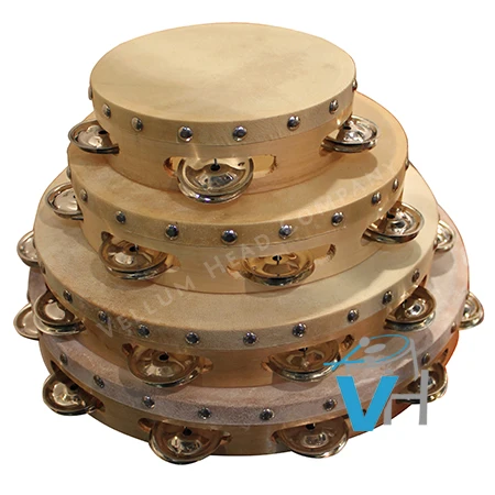 Tambourine with goat skin head