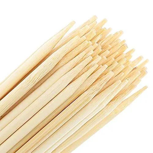 High Quality Eco-Friendly Premium Natural Bamboo Disposable BBQ Skewers Compostable Plastic Spoons Parties Wholesale Cheap Price