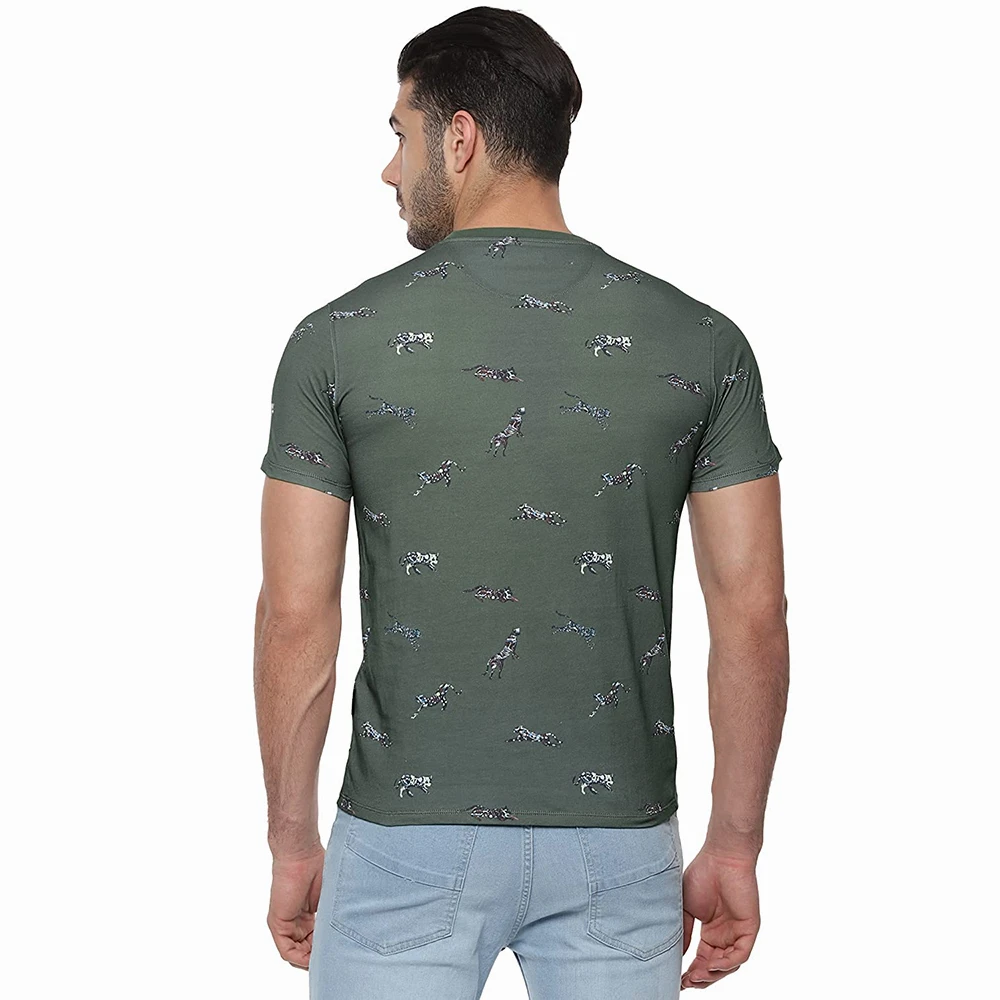Men Clothing Top Design Sublimated T Shirts For Gents in Polyester Slim Fit Street Wear Customized Design Shirts