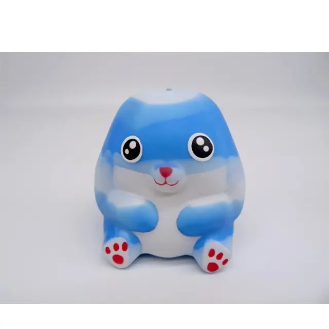 Fun 2 Tone Puppy Plush with Flour Filling for Stress Relief and Playtime