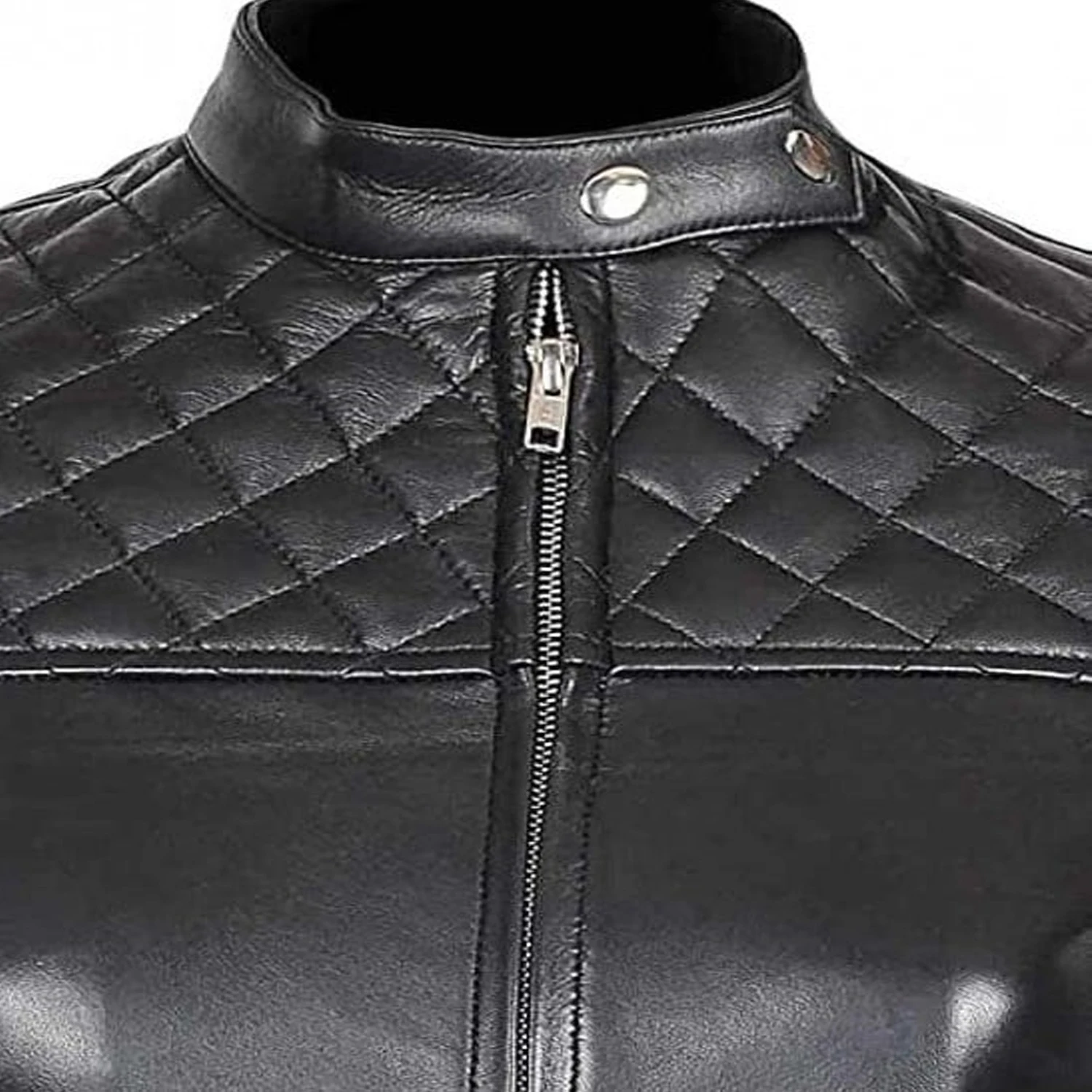 Casual Long Sleeve Slim Leather Women Genuine Sheep Faux Custom Denim Jacket For Women