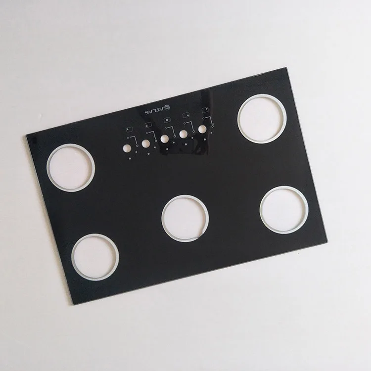 Customized 6mm and 8mm Safety Toughened glass for cooktop glass