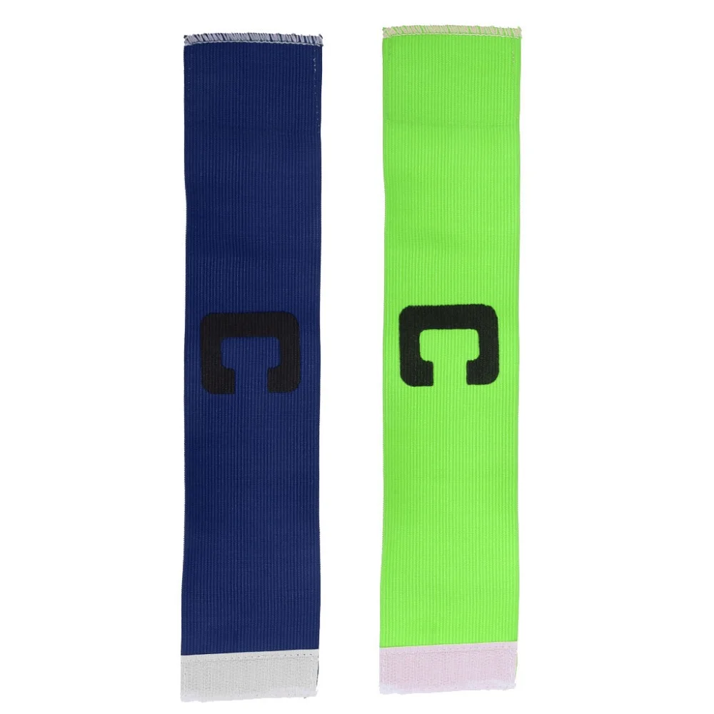 Custom Adjustable Elastic Band Hook and Loop Printed Soccer Elastic Captain Armband