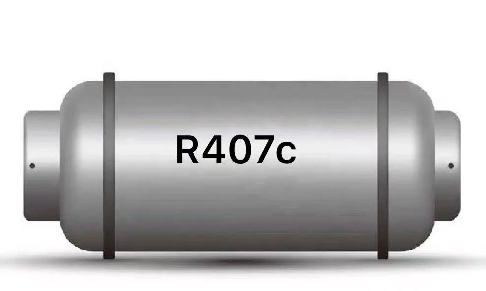 JUFLORON R407c refrigerant gas  12L CE Reusable cylinders  R407C 11.3KG  Refrigerant gas