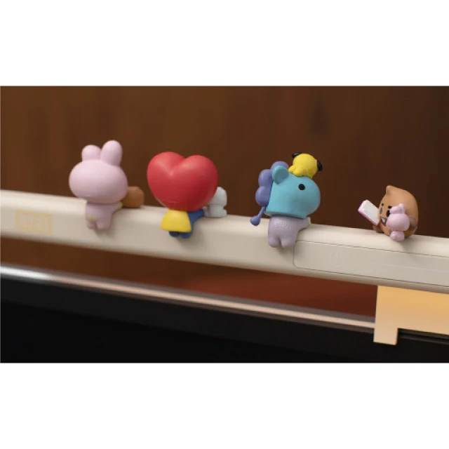 Bts BT21 My Little Buddy Characters Lamps for Monitor for kpop fan promotion store for kpop Korean musician lamp