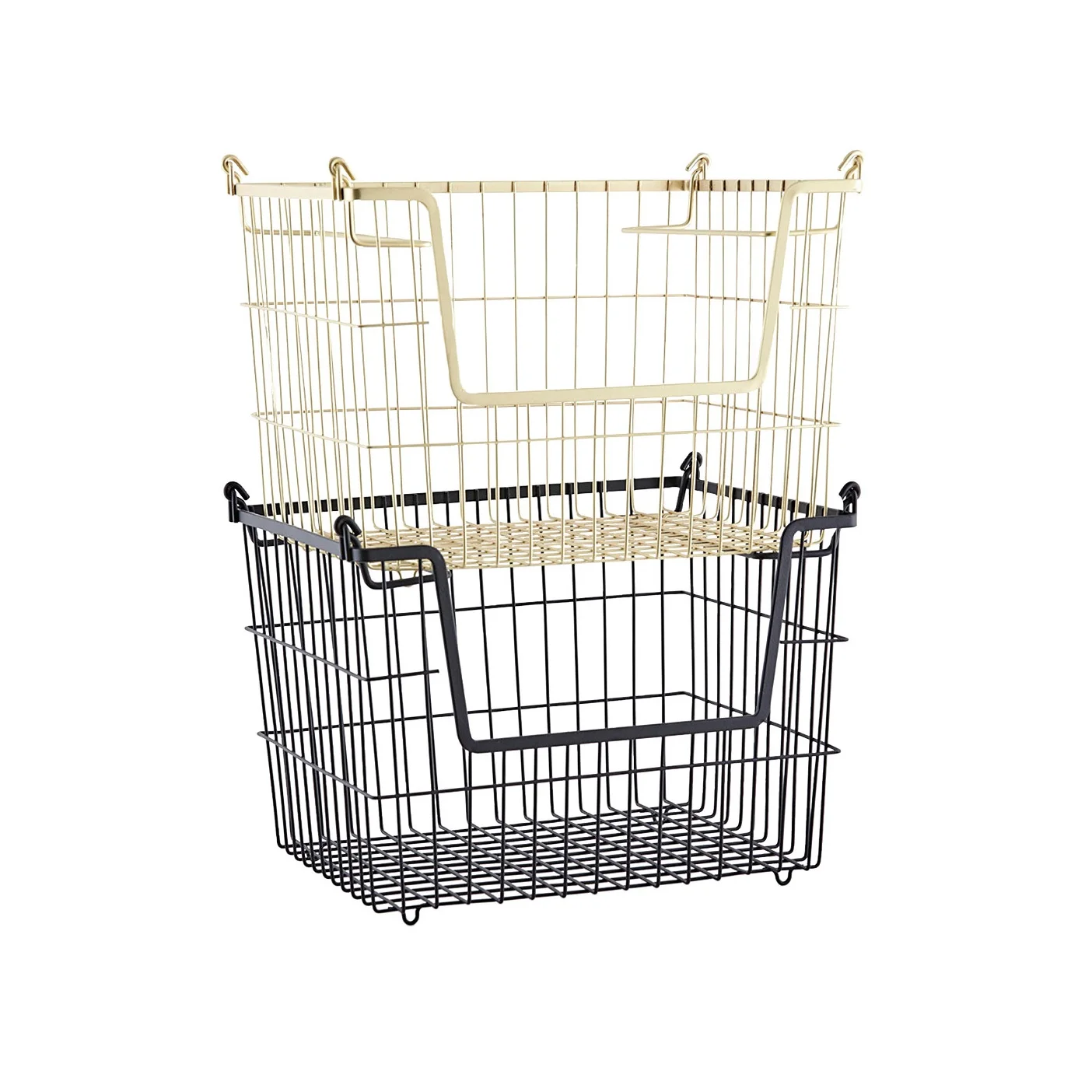 Metal Wire Basket Excellent Quality Handmade Hot Selling Luxury Basket Classic Stylish Decorative Metal Basket