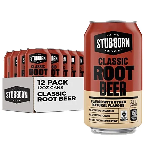 Stubborn Soda Beverage Packaging FRESH 12oz Stubborn soda