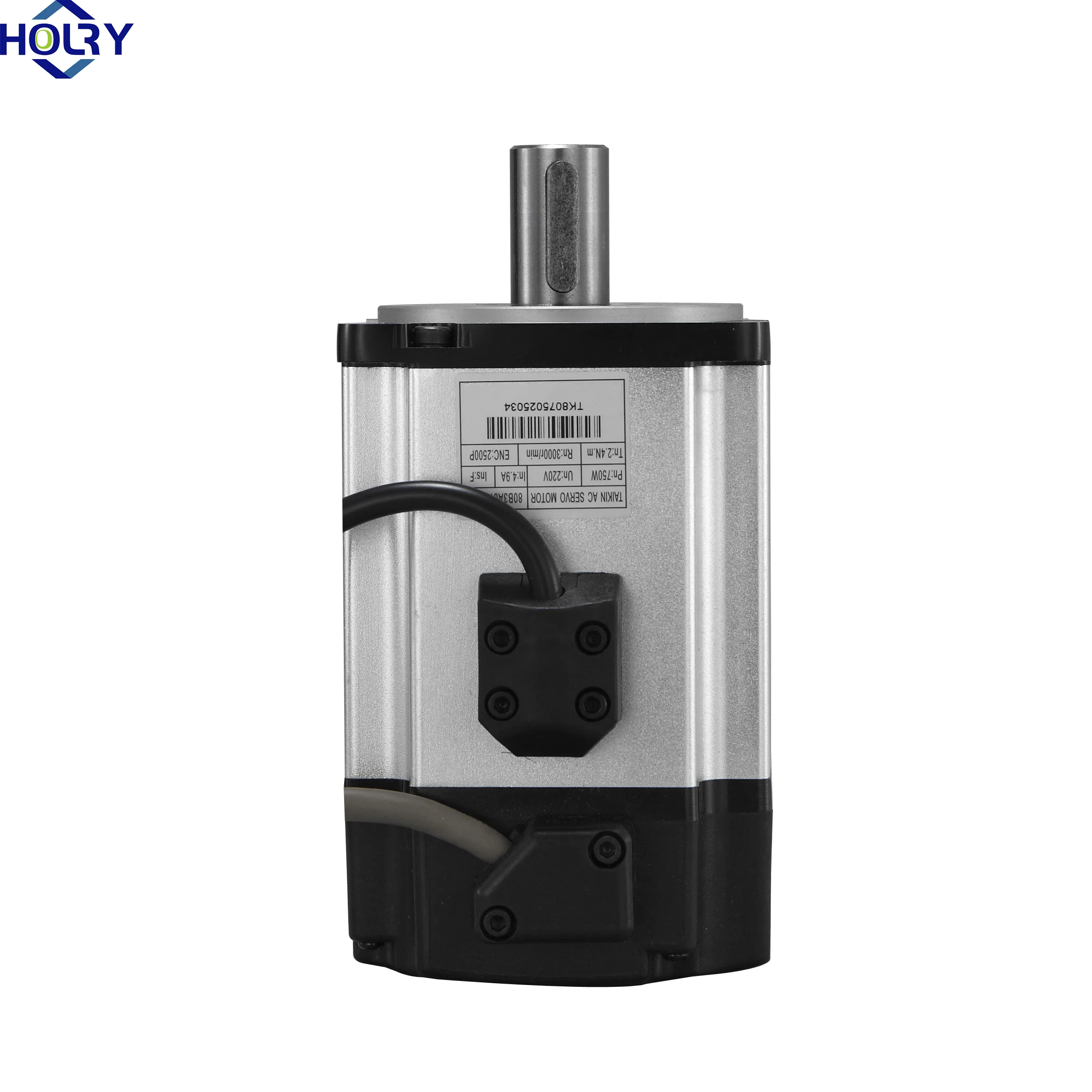 HOLRY High Power 750W 2.39NM 80x80mm 3000RPM Servo Motor For CNC Machine