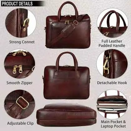 Luxury Durable Genuine Leather Laptop at Cheap Price Backpack Premium Quality Elegance Stylish Design with Functionality Stylish