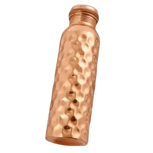 High Quality 1000ml Copper Water Bottle Made in India Printed Pure Meena Styles Variants Premium Packaging for Adults