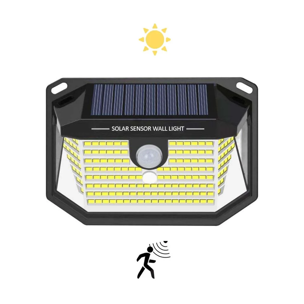 Manufacturers Solar Security Motion Sensor Light Led Wall lamp Outdoor Led Garden Lamp Outdoor Led Solar Wall Light For home