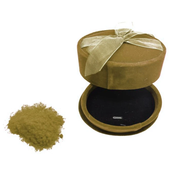 Custom Order 0.6mm 1.5D Brown Color Polyamide Flock Fiber Nylon Fiber EGP-0549 Customizable