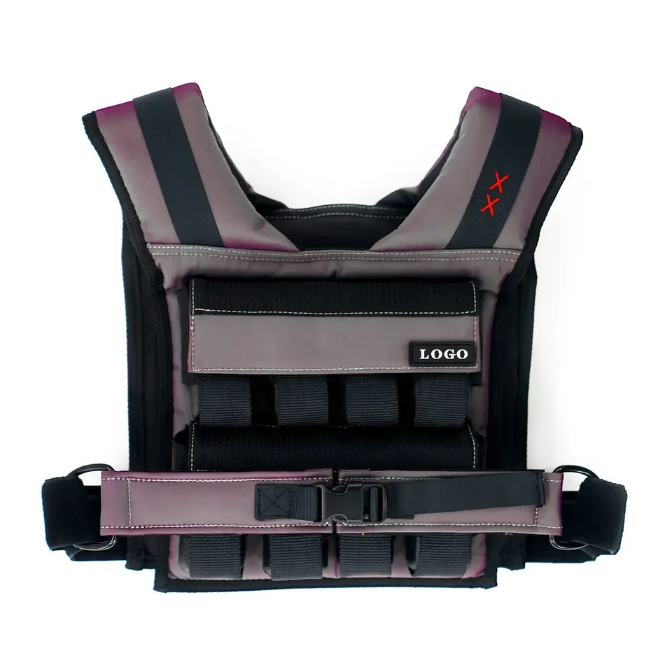 Wholesale Adjustable Heavy Weighted Vest For Men Workout Weight Vests Plate Carrier Weight Loading Vest