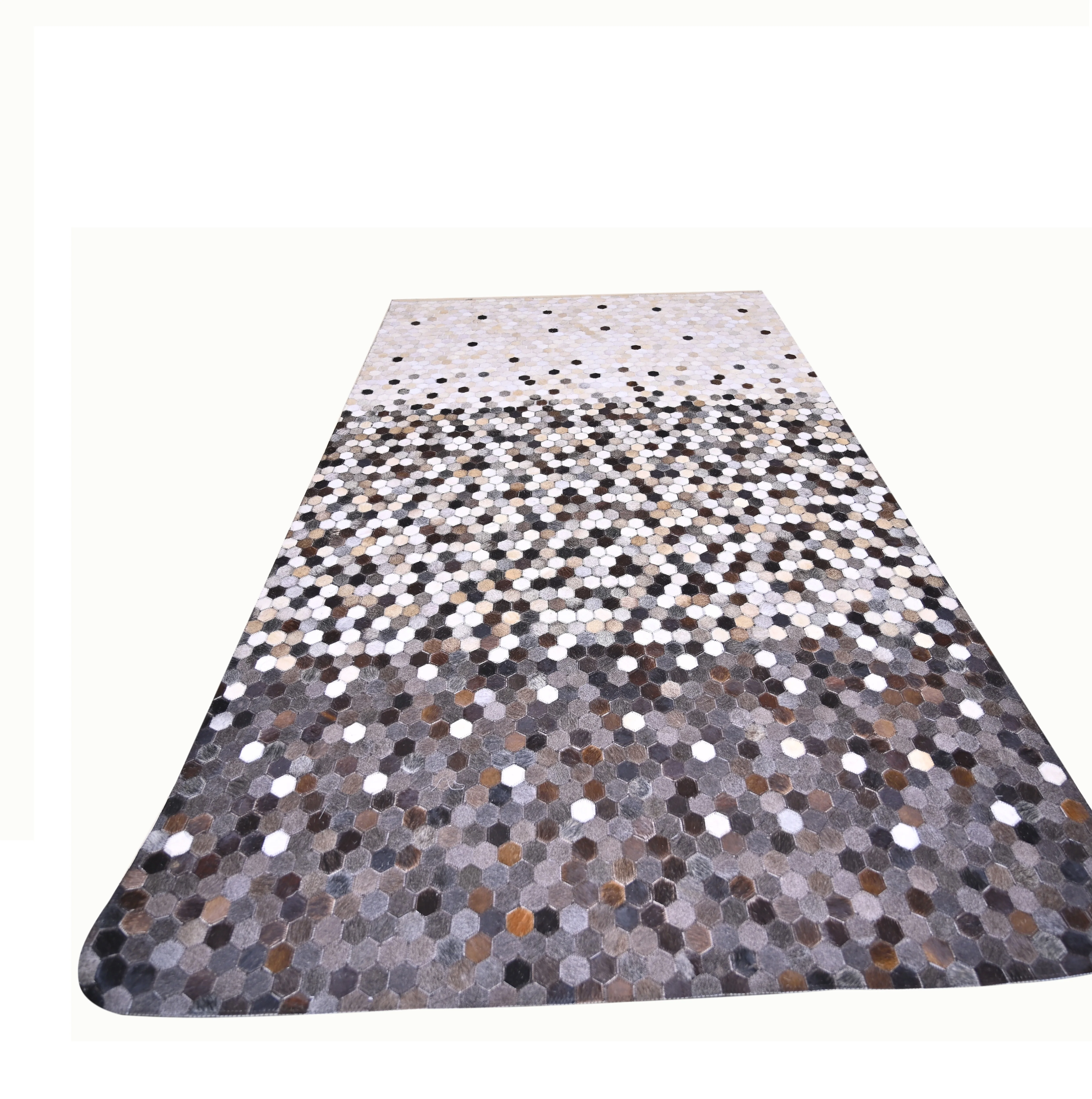 Luxury cowhide patchwork hair on leather rugs living room carpets and rugs for home living room bedroom office hallway rugs