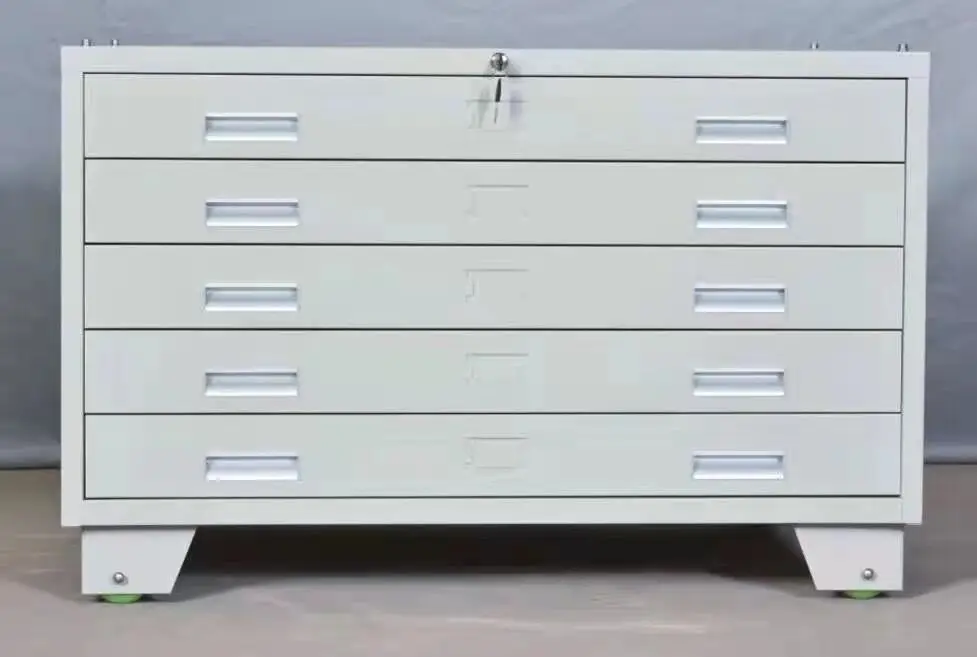 A0 and A1 paper map cabinet plan drawing filling flat storage filing cabinet map stand cabinet