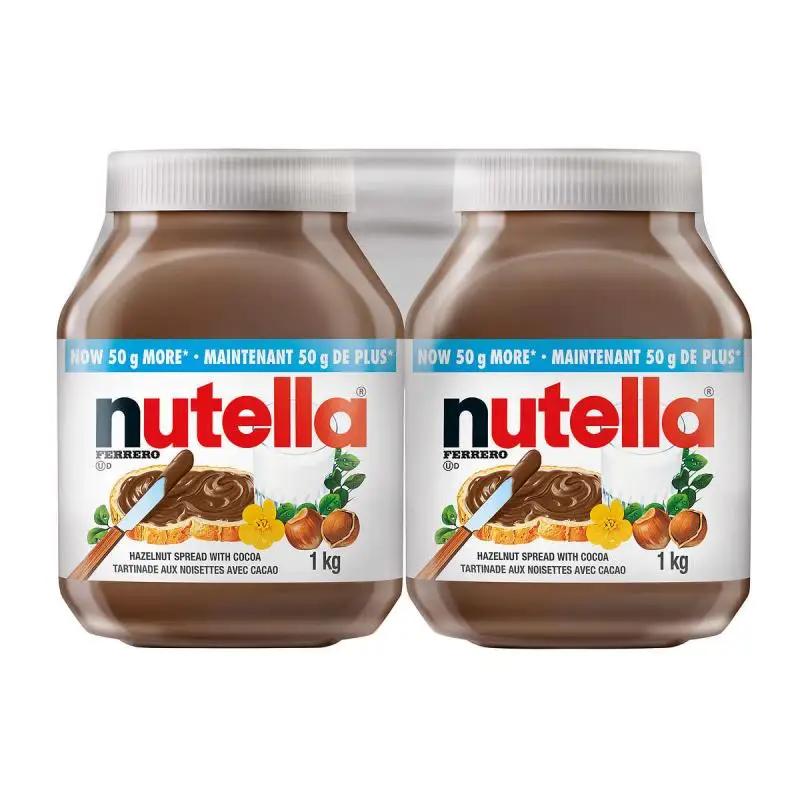Buy 100% Organic Nutella Chocolate 1KG 3KG 5KG 7KG Wholesale Best Price In Stock Fast Delivery Cheap Price Nutella 750g
