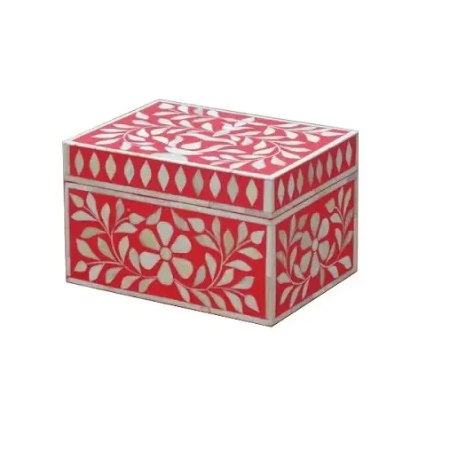 Bone Inlay Jewelry packaging Box Hot Selling Eco Friendly Bone Inlay Designable Jewelry & Watch Box High Quality Low Price