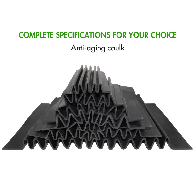 Building organ board sealing strip wave viaduct deformation seam waterproof caulking strip bridge expansion joint strip