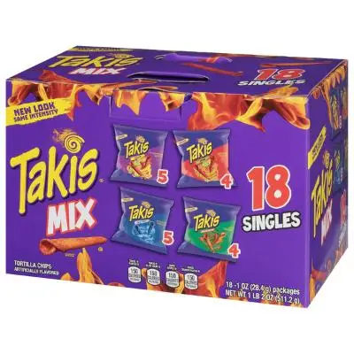Хит продаж закуски чипсы Takis blau 60 г тонкие картофельные Зерновые масло мед