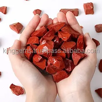 BEST SELLING WHOLESALE NATURAL CRYSTAL RED JASPER ROUGH STONE FOR REIKI HEALING STONE MEDITATION JASPER RAW TUMBLED