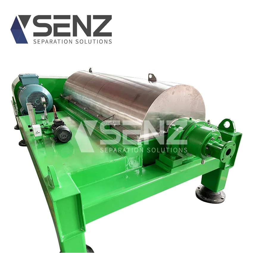 High Quality China Decanter Centrifuge manufacturer for Olive Oil Separation Oil filter Machine