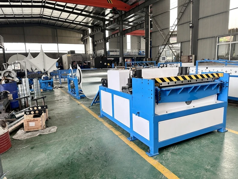 Hvac Air Square Duct Manufacture Auto Line 3 Hvac Duct making Machine Auto Duct Line 3