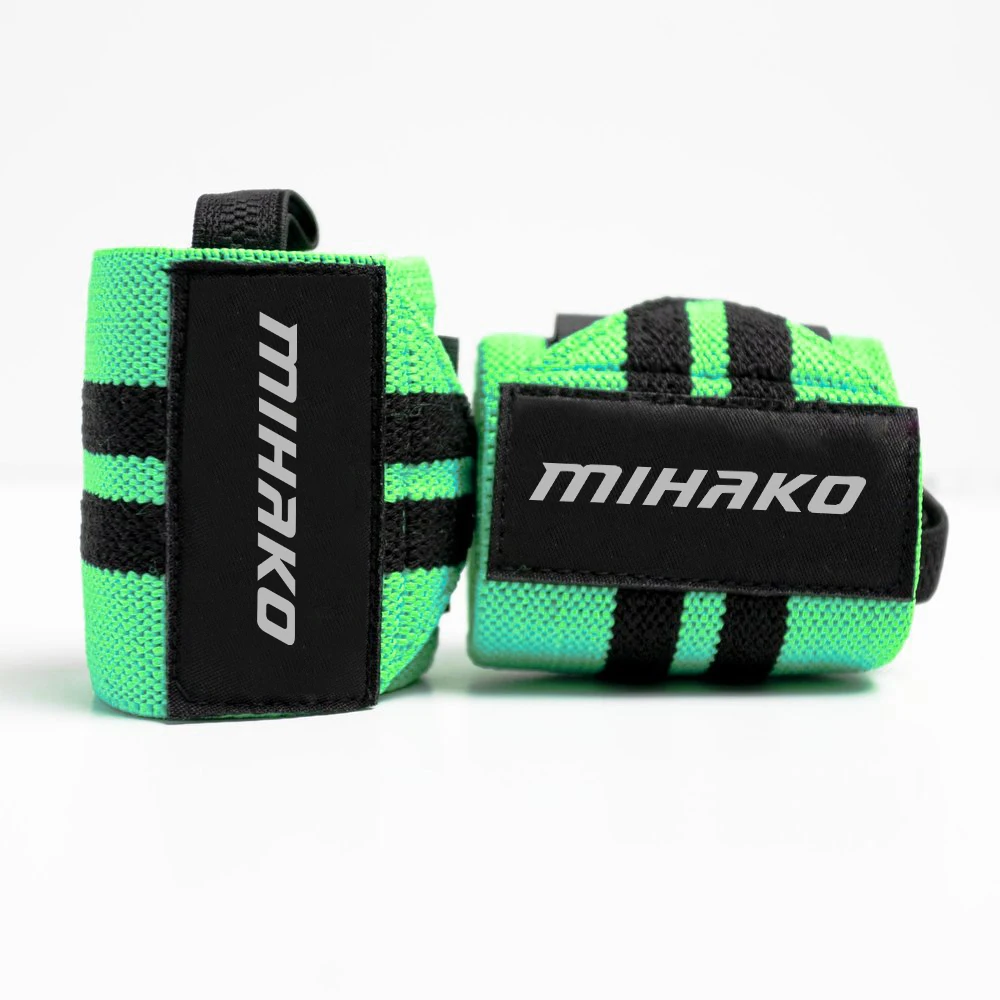 Factory custom training gym elastic support bandage weight lifting fitness wrist wrap strap