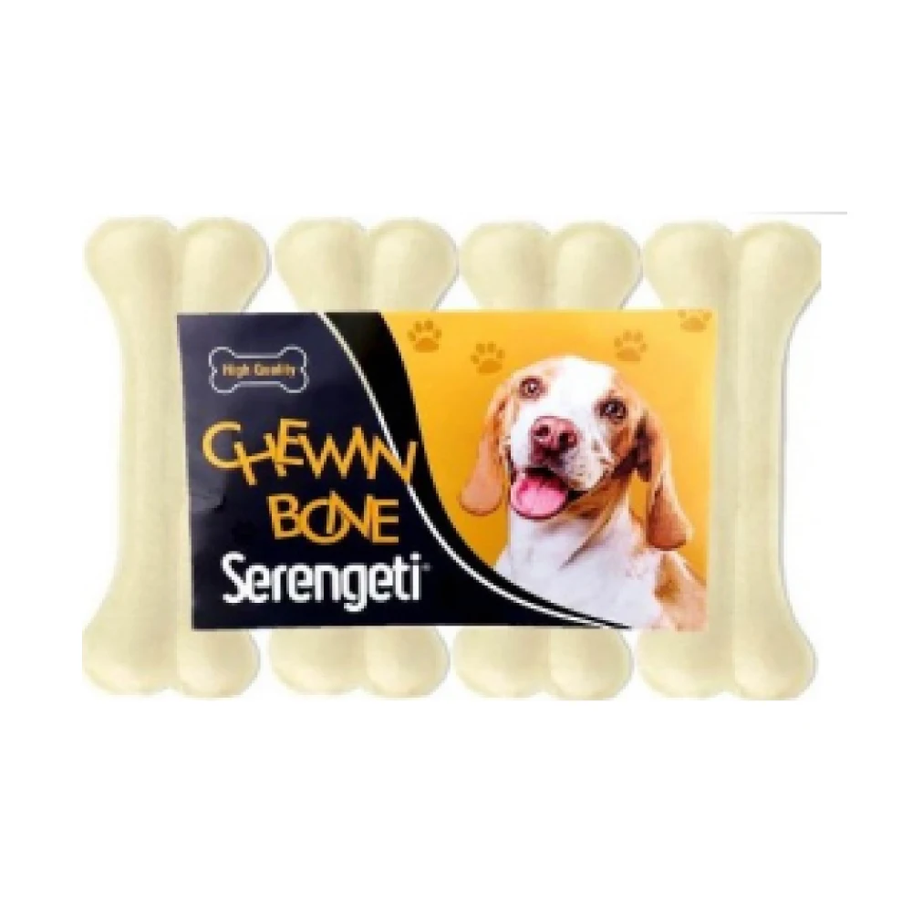 SERENGETI WHITE PRESS CHEWING BONE 22CM 586 GR Best Selling Feeder Dog Food Digestible Easily Nutrient Dog Bones Serengeti