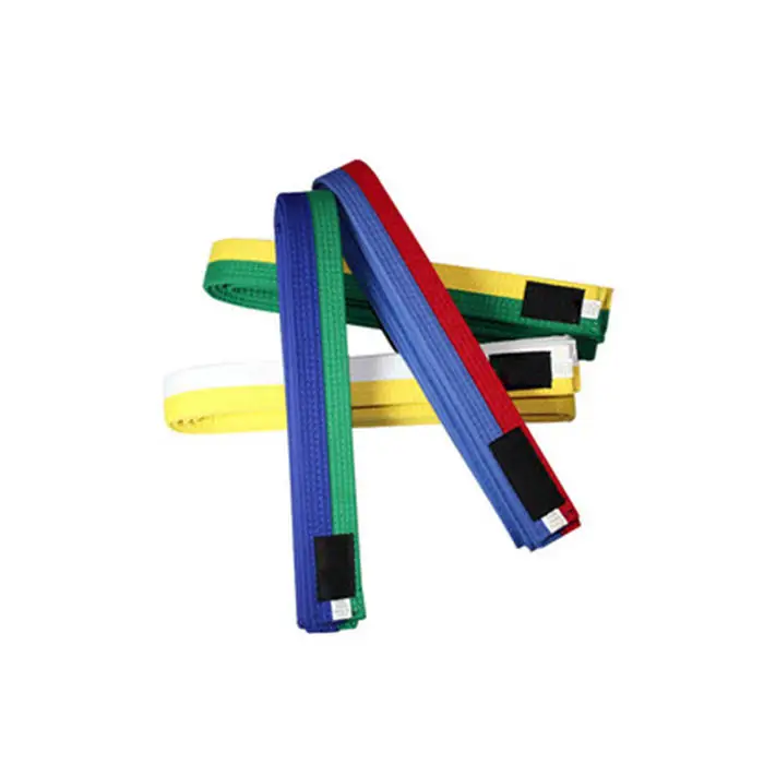 New Customized Logo Karate Equipment Custom Color Martial Arts Belts Karate Martial Arts Belt