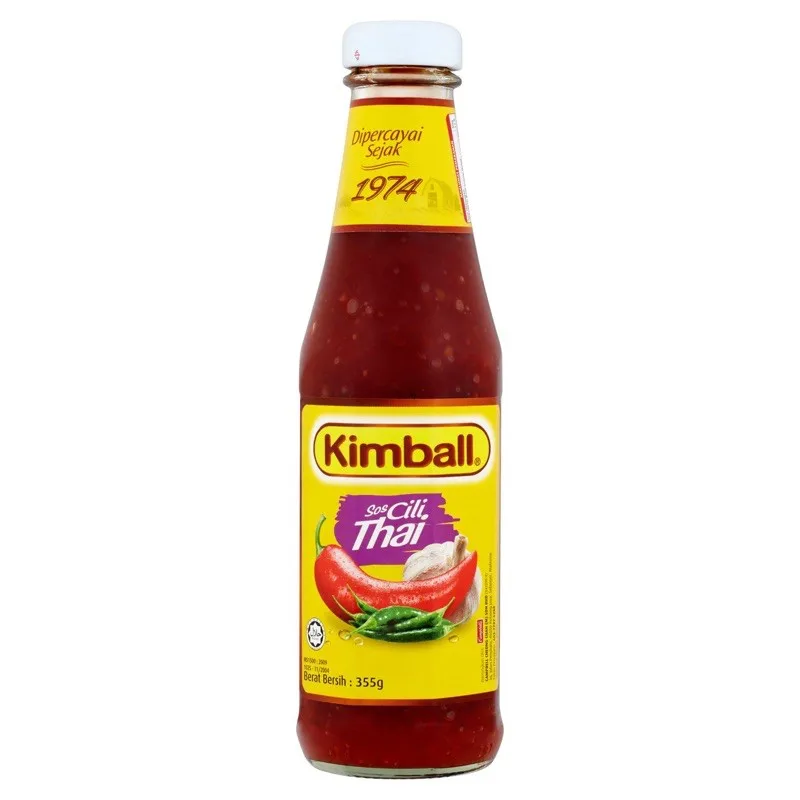 KIMBALL THAI CHILLI SAUCE 355G [24 x 355G] SOS HOT THAI CHILI FAVOURITE MALAYSIAN CONDIMENT WHOLESALER MALAYSIA