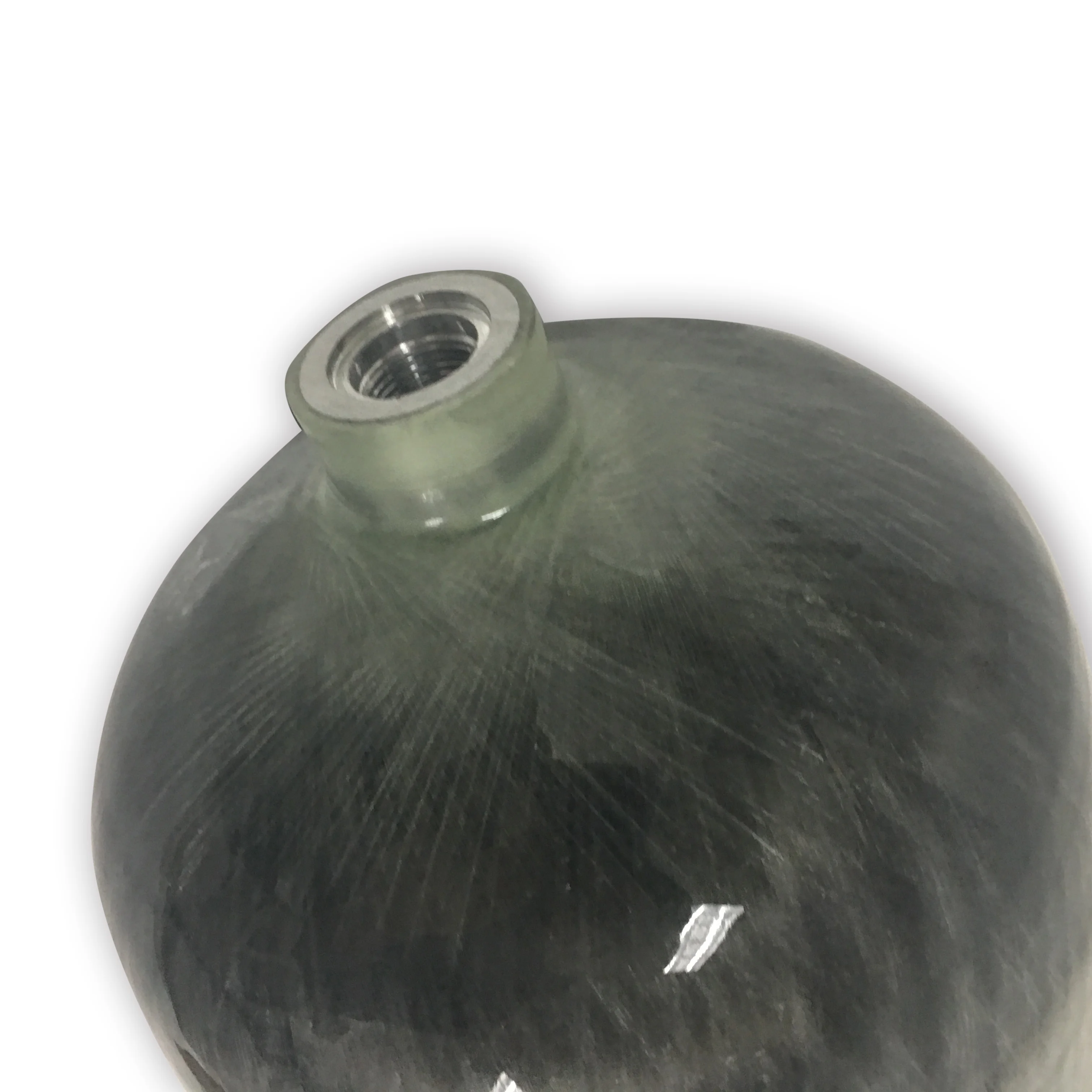 9L CE Carbon Fiber Cylinder 4500psi Working Pressure Paintball Tank High Gray Oxygen Cylinder for Diving Sport Low Oxygen 1pcs