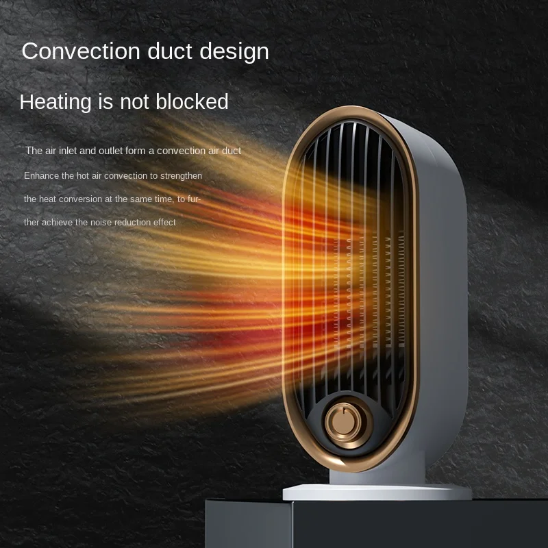 Winter Office Bedroom Room Foot Hand Warmers Household Mini Desktop Tilt second power off Electric PTC Heaters Space Heater Fan