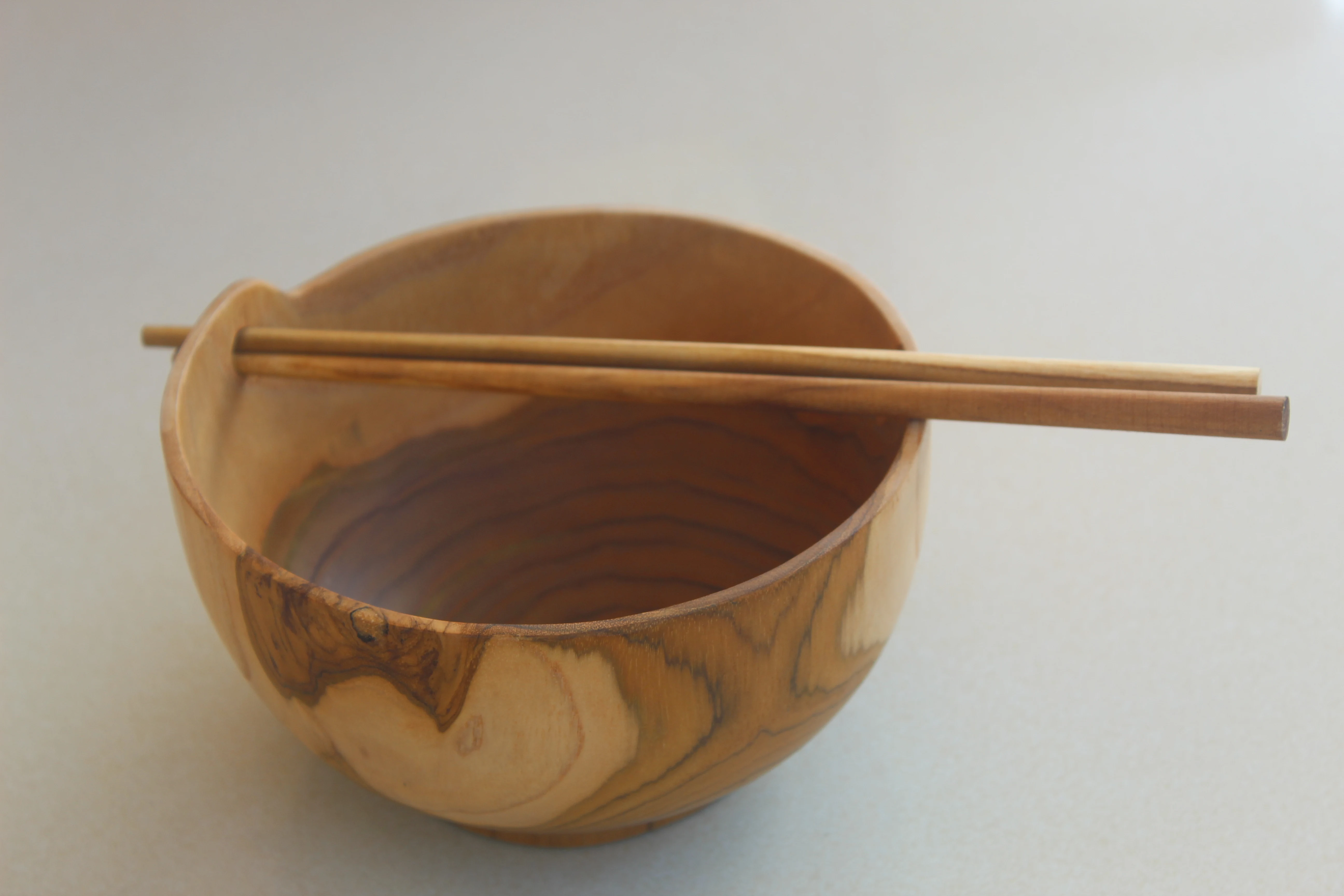 Handmade Teak Wooden Bowl from Bali Disposable Dinnerware & Tableware
