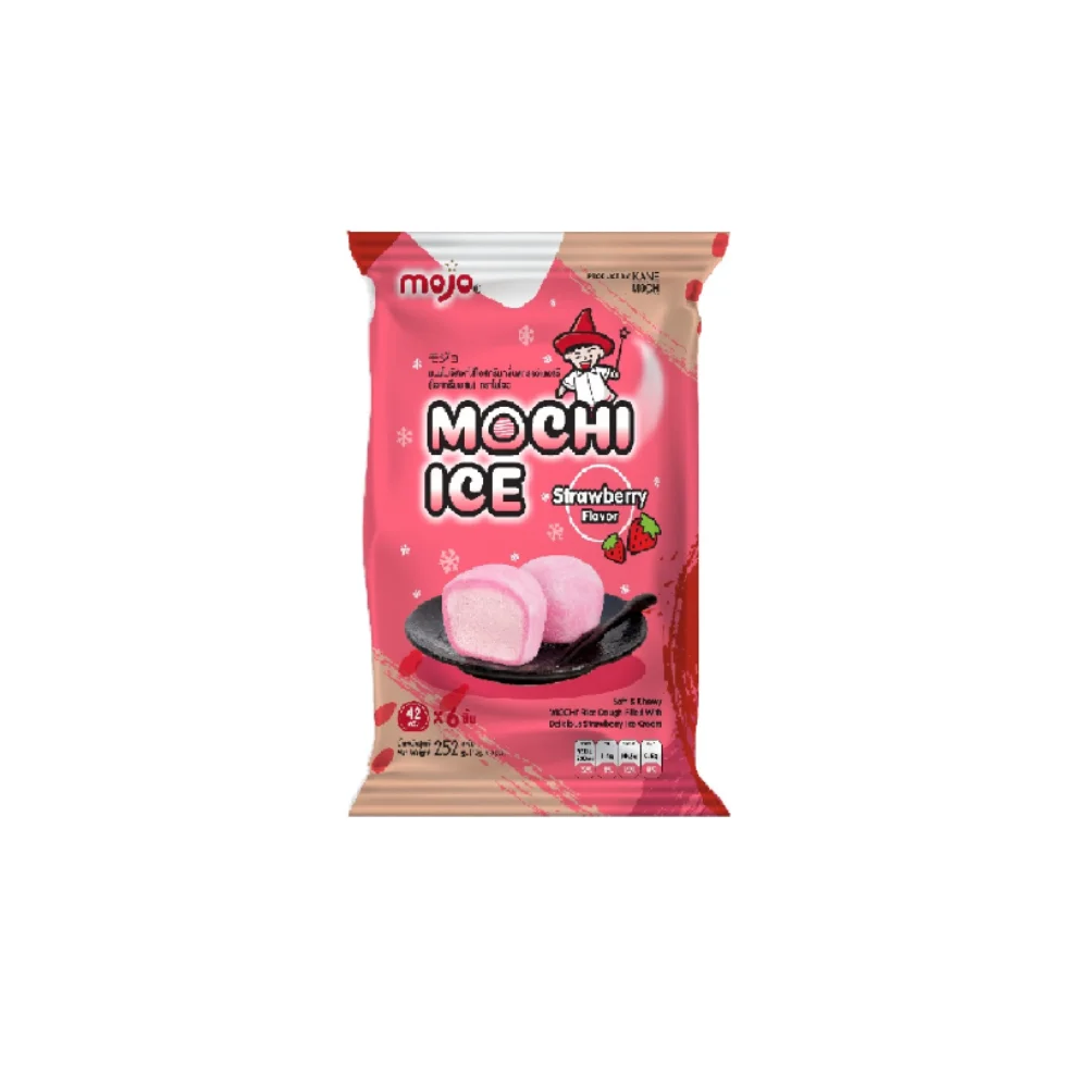 Finest Grade And Quality Product MOJO Mochi Ice Cream Strawberry From Thailand Manufacture Export Markets