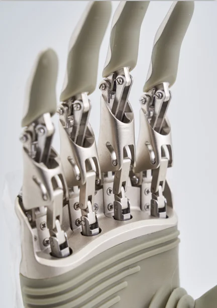 Intelligent Bionic Forearm Cosmetic Prosthetic Arm with Realistic Tactile Sensation Flexible Operation Rehabilitation Equipment