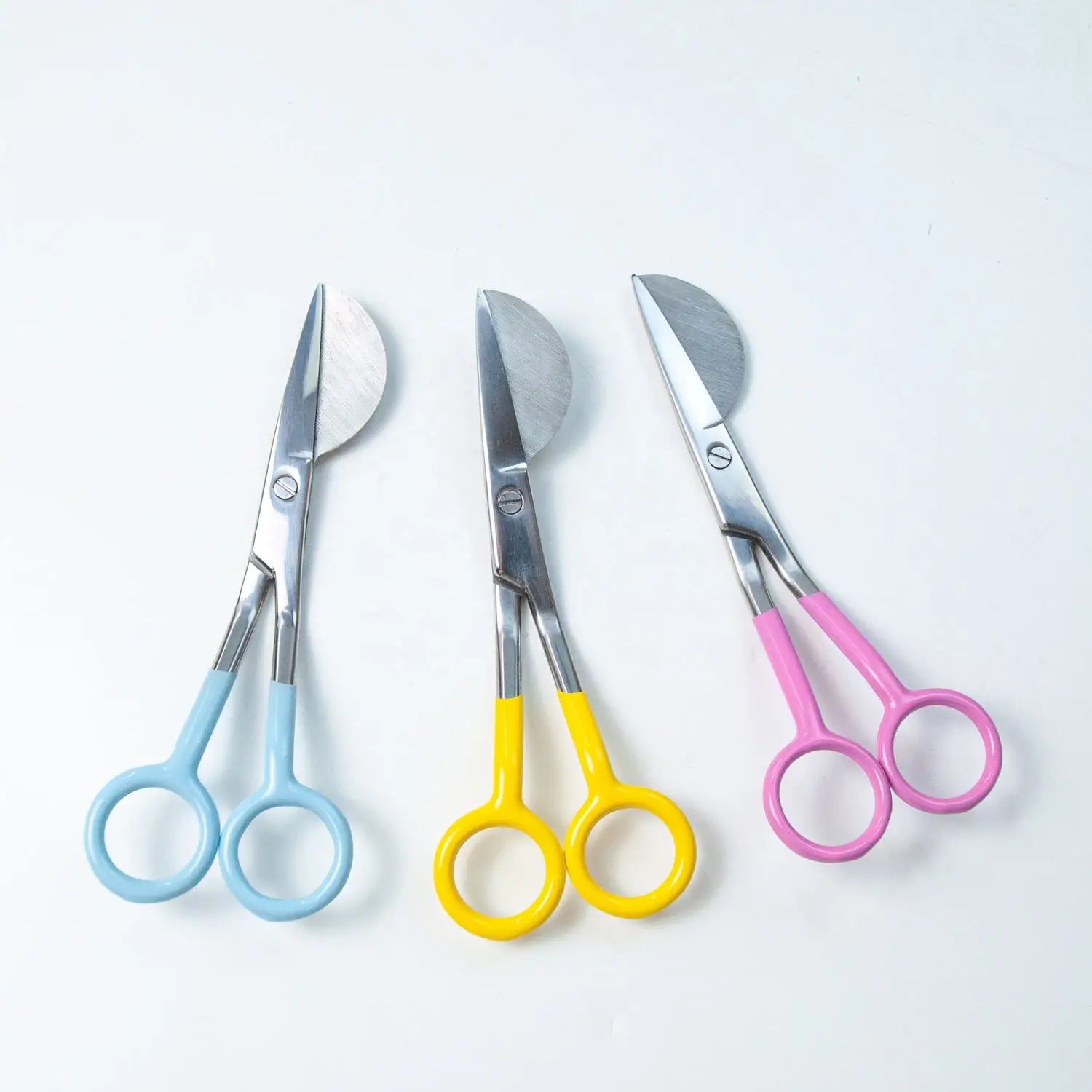 Duckbill Scissors 7' Fabric Stainless Steel Tailor Cutter for Tufting Pelican Napping Shears