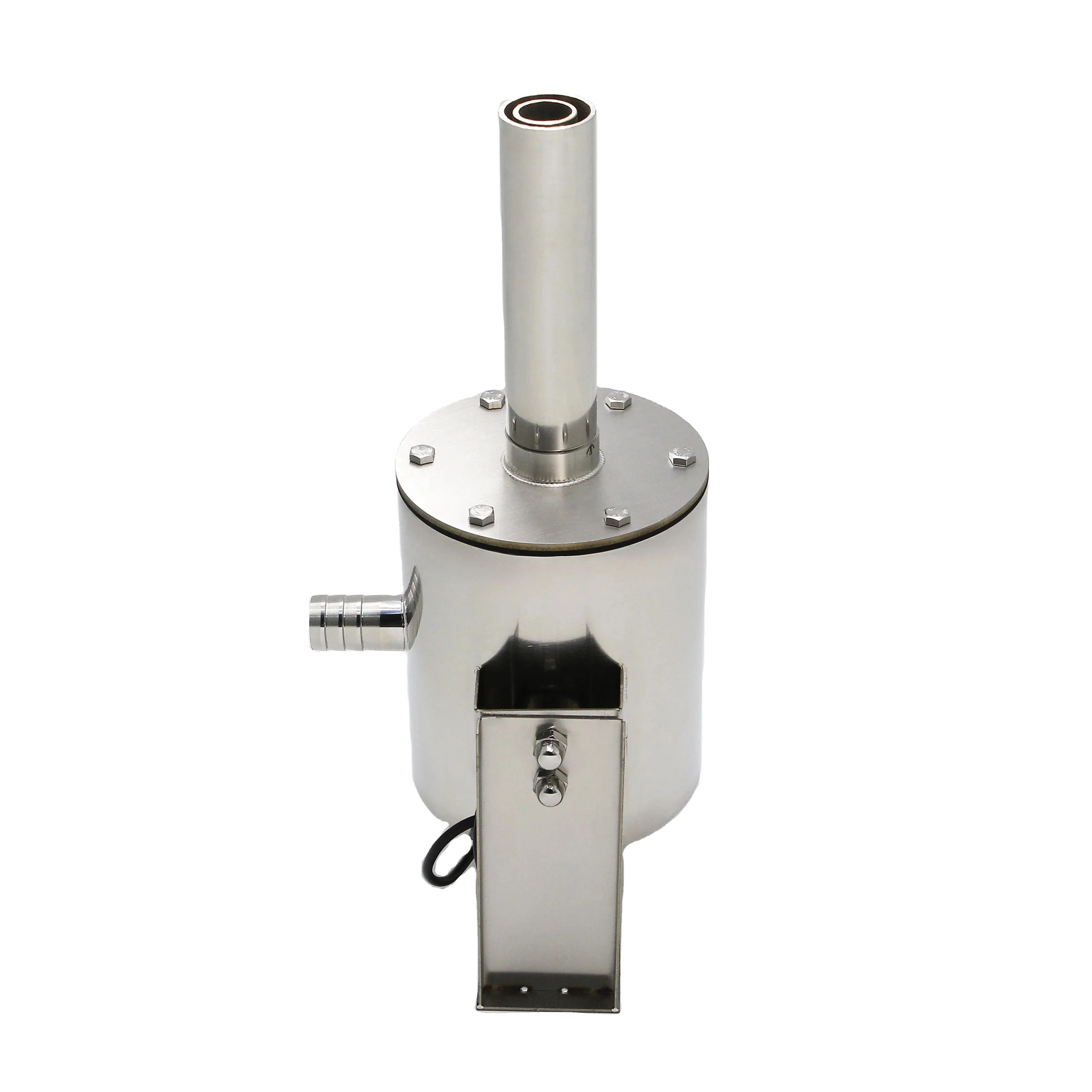Stainless Steel Large Plus Size Pool Dancing Laminar Jets Fountain Nozzle with built-in RGB light