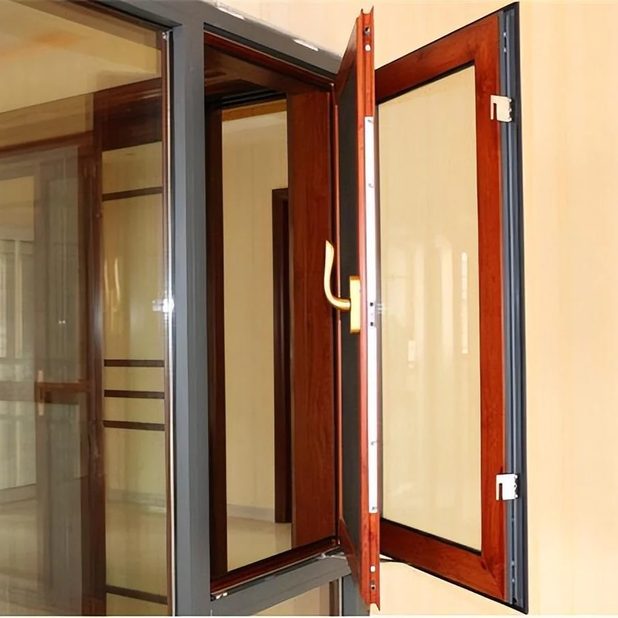 HCKJ Modern Heat Insulation Window Aluminum Frame Custom Made Double Glazed Sliding Windows