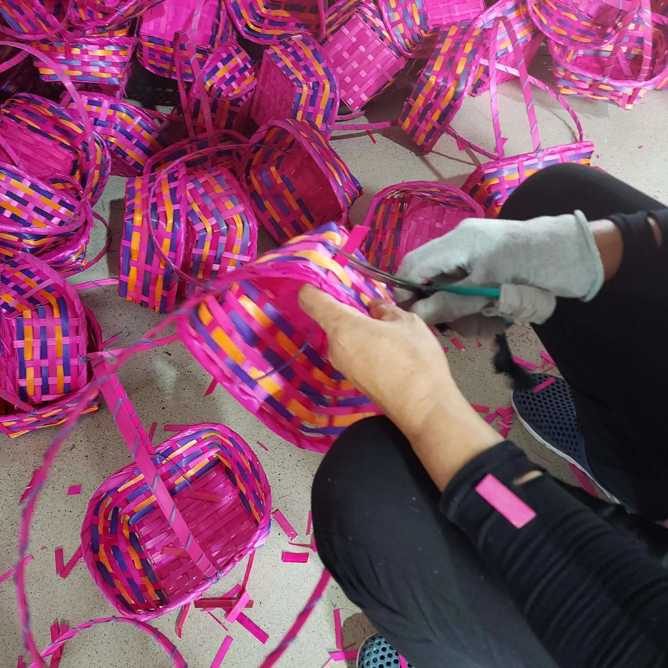 2023 Bamboo Gift Basket Easter Basket Available In Stock Ready To Ship