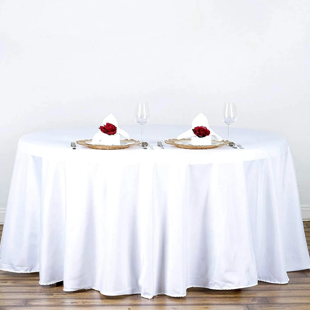 100% Cotton Premium White Table Cloth Manufacture In India Hot Selling Products Trendy Luxury Party Cheap Price High Quality