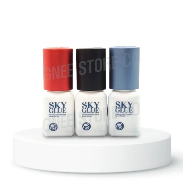 Клей Sky S + 5 мл для наращивания ресниц Корея оригинальный клей Red Cap быстросохнущий стойкий частная этикетка