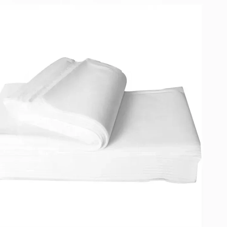 Biodegradable Natural Face Towels for Sensitive Skin Disposable Makeup Remover Facial Washcloths for Salons and Spas