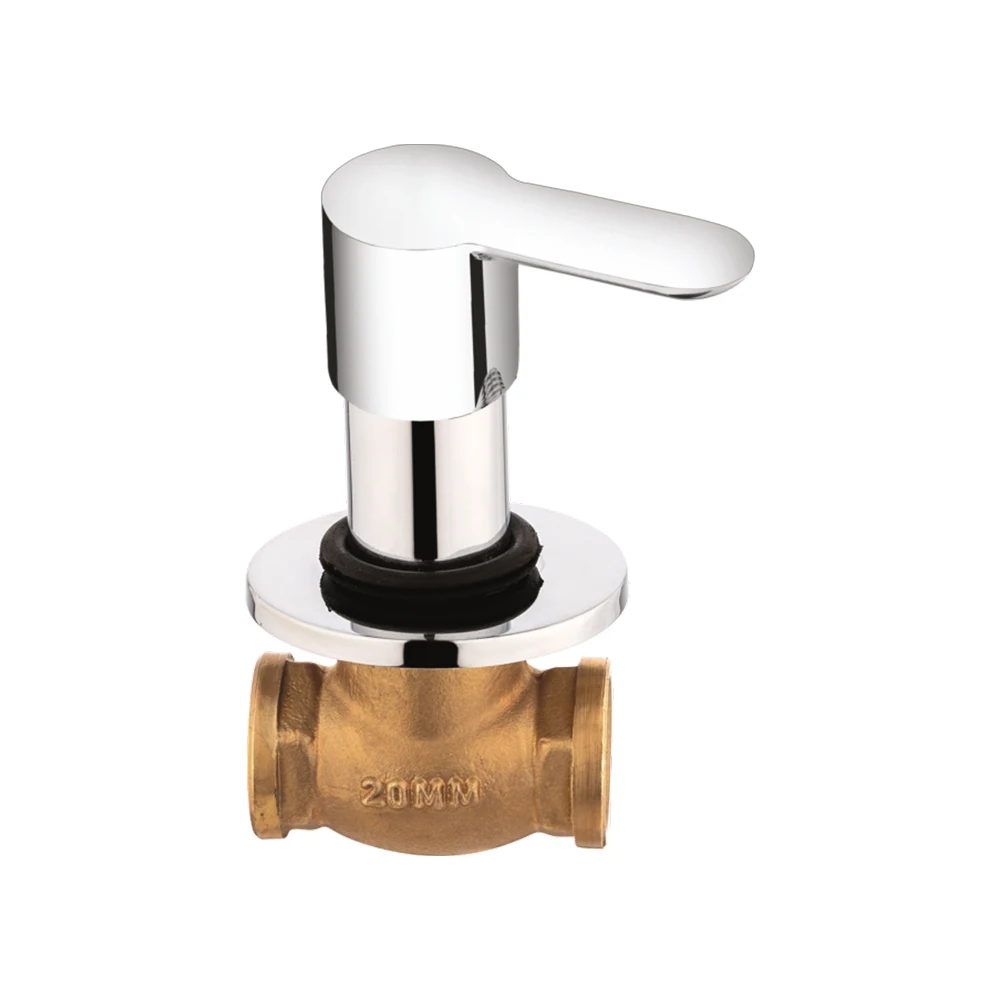Modern Style High Quality Brass Kitchen Faucet Concealed Stop Cock Set Ceramic Valve Core Available at Wholesale Price